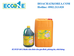 EC KY(P-561) Nước rửa chén cho gia đình, phòng ăn, nhà hàng
